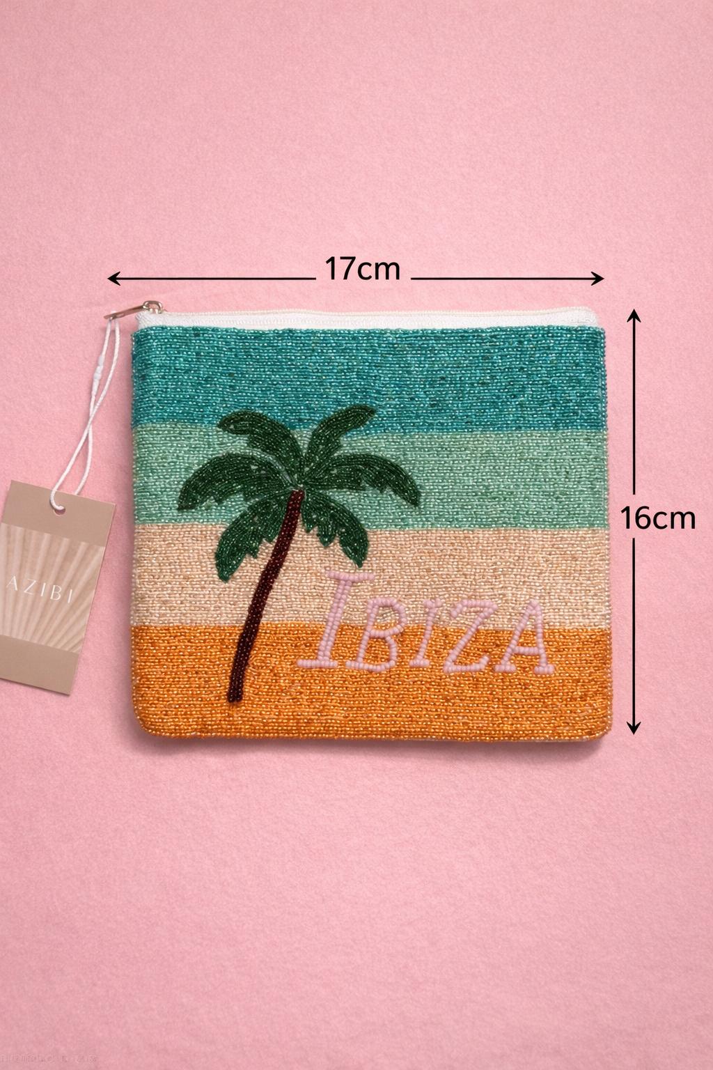 Ibiza Hand-Embellished Clutch Bag