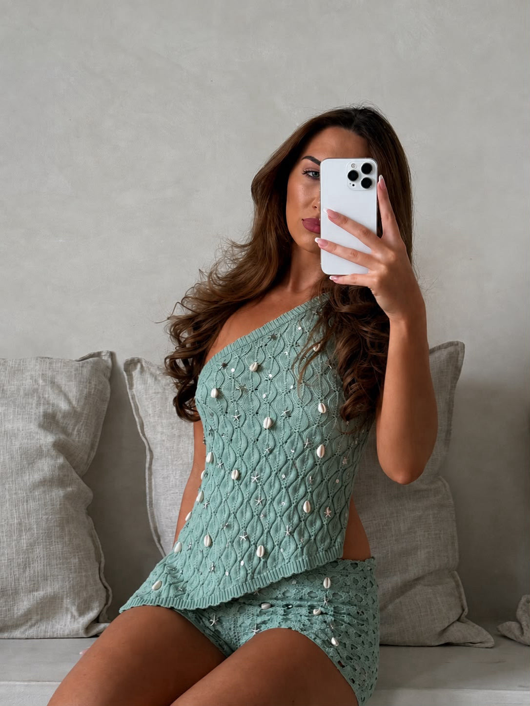 AURELIA CO ORD Shade: Matcha.            Made to order (5/7 days)