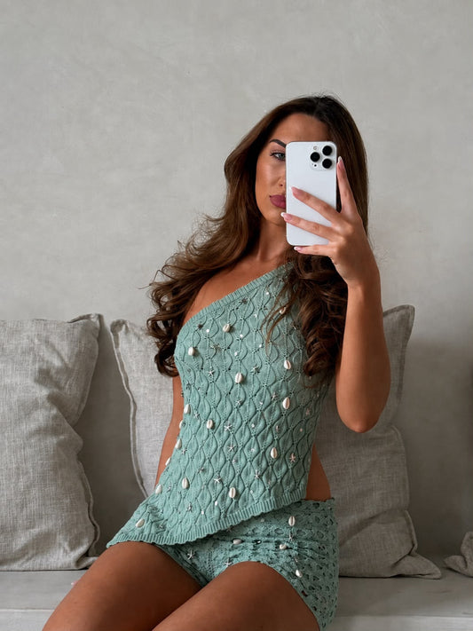 AURELIA CO ORD Shade: Matcha.            Made to order (5/7 days)