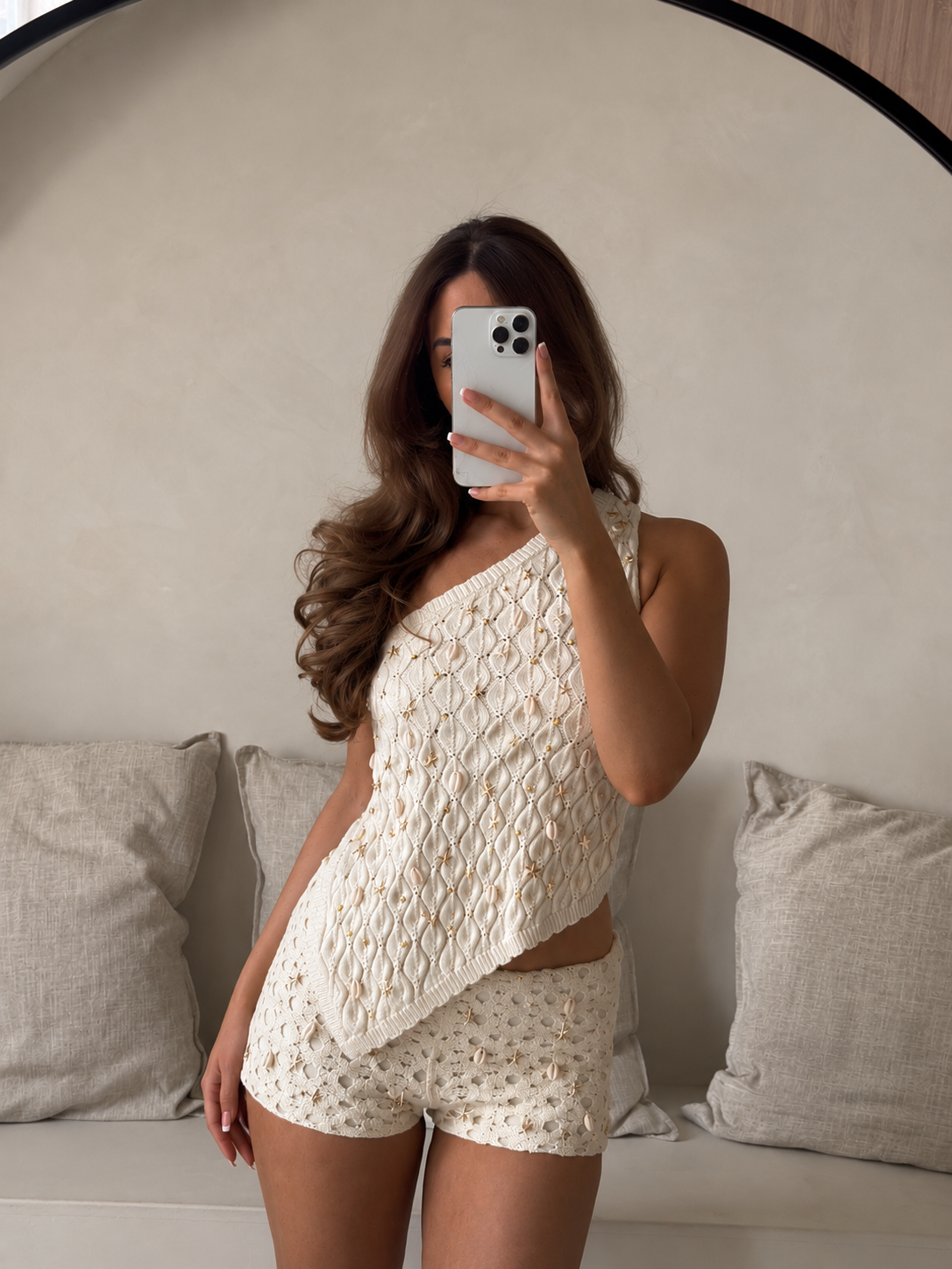 AURELIA CO ORD. Shade: Coconut. Made to order (5/7 days)