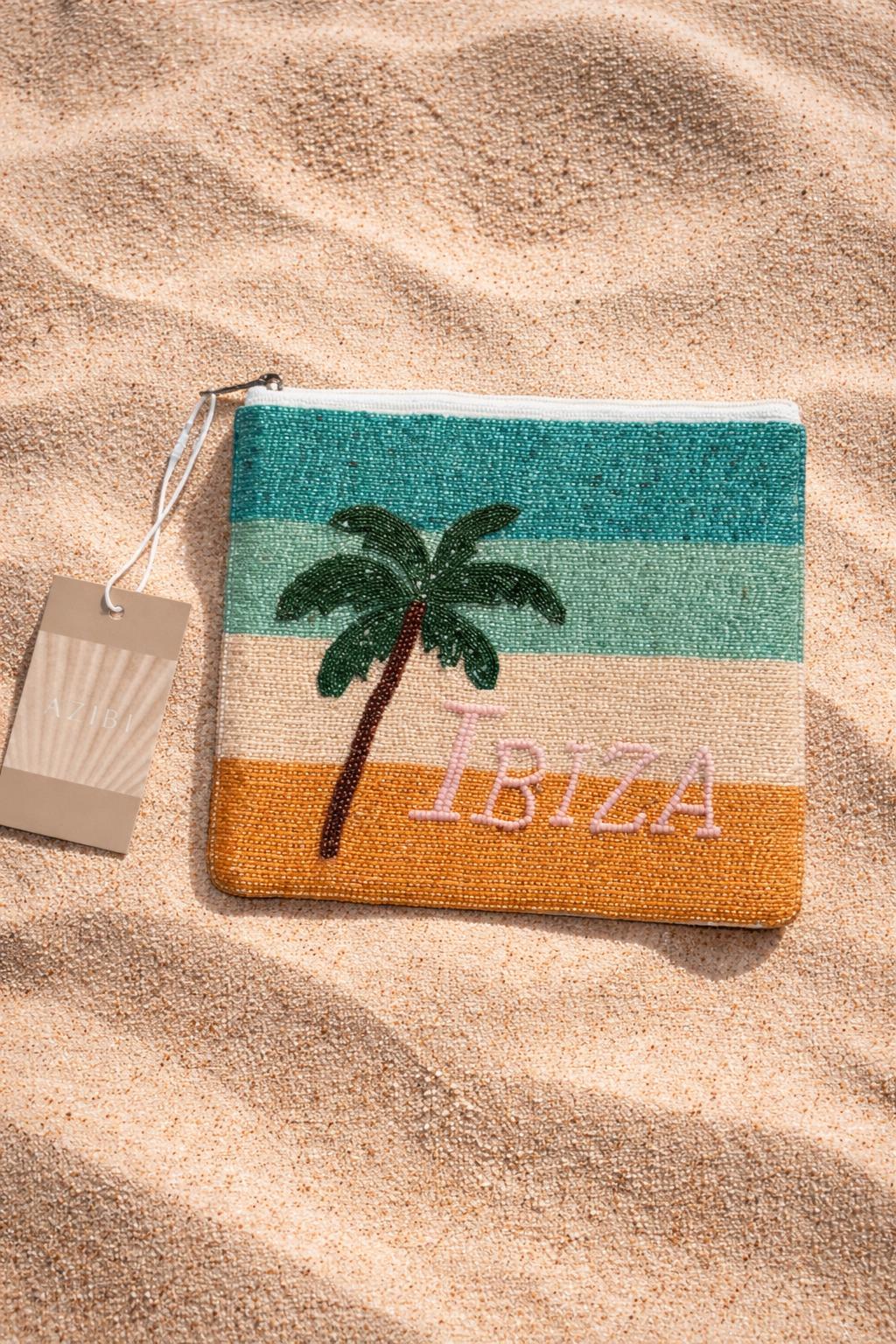 Ibiza Hand-Embellished Clutch Bag
