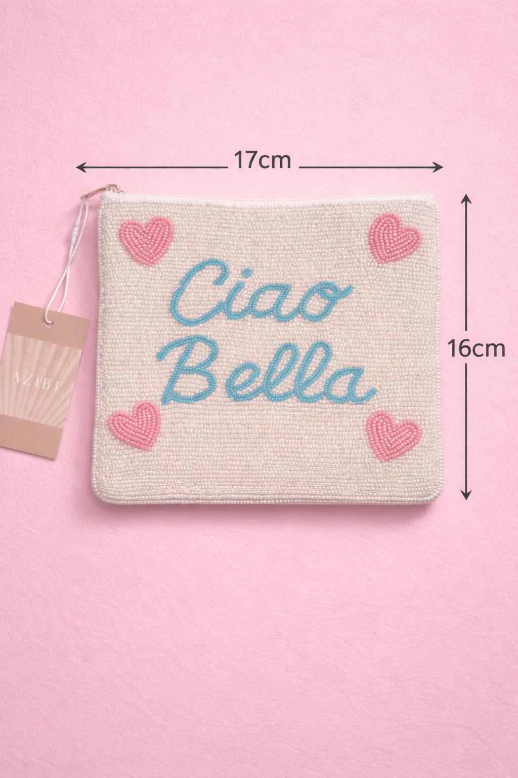 Ciao Bella Hand-Embellished Clutch Bag